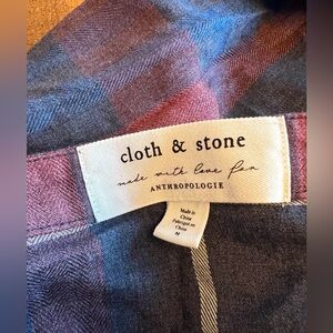 Cloth & Stone plaid dress
